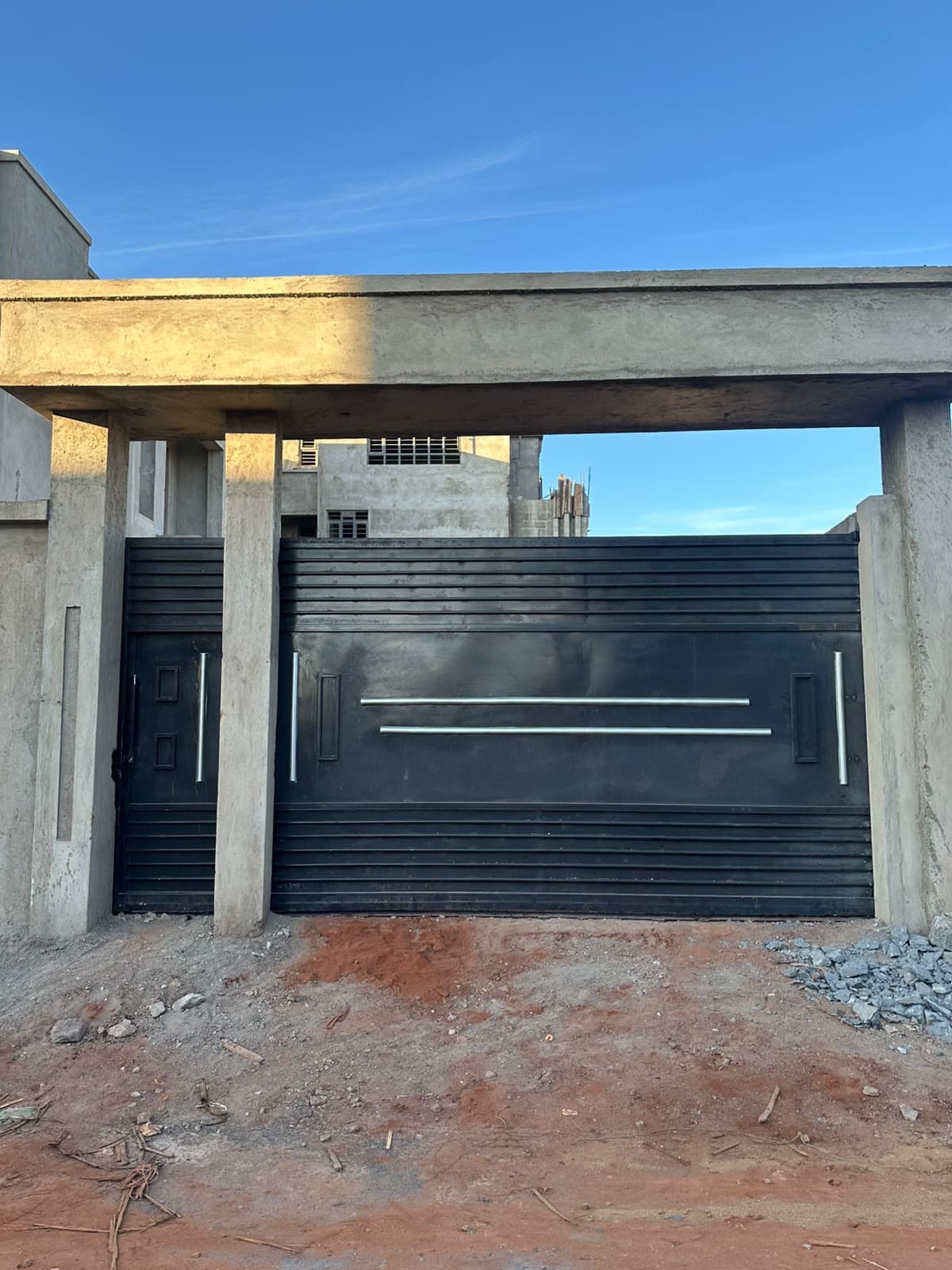 Modern Slatted Gate photo 2