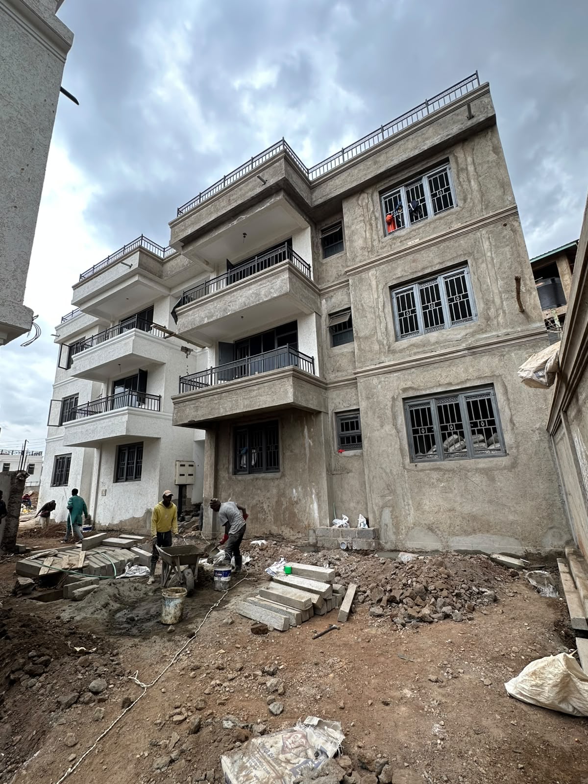 Residential house under construction