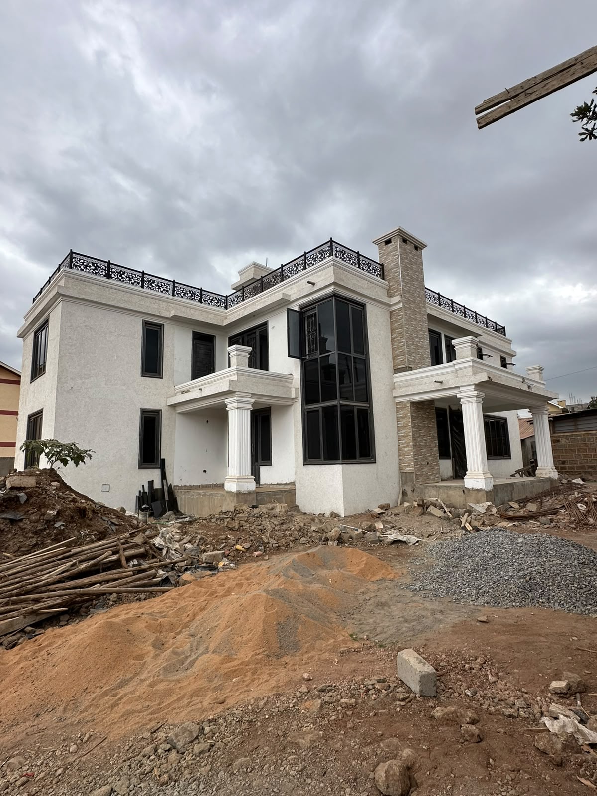 Residential house under construction